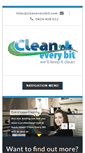 Mobile Screenshot of cleaneverybit.com